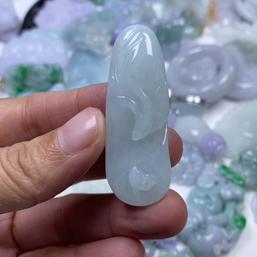 颈饰未镶嵌翡翠翡翠