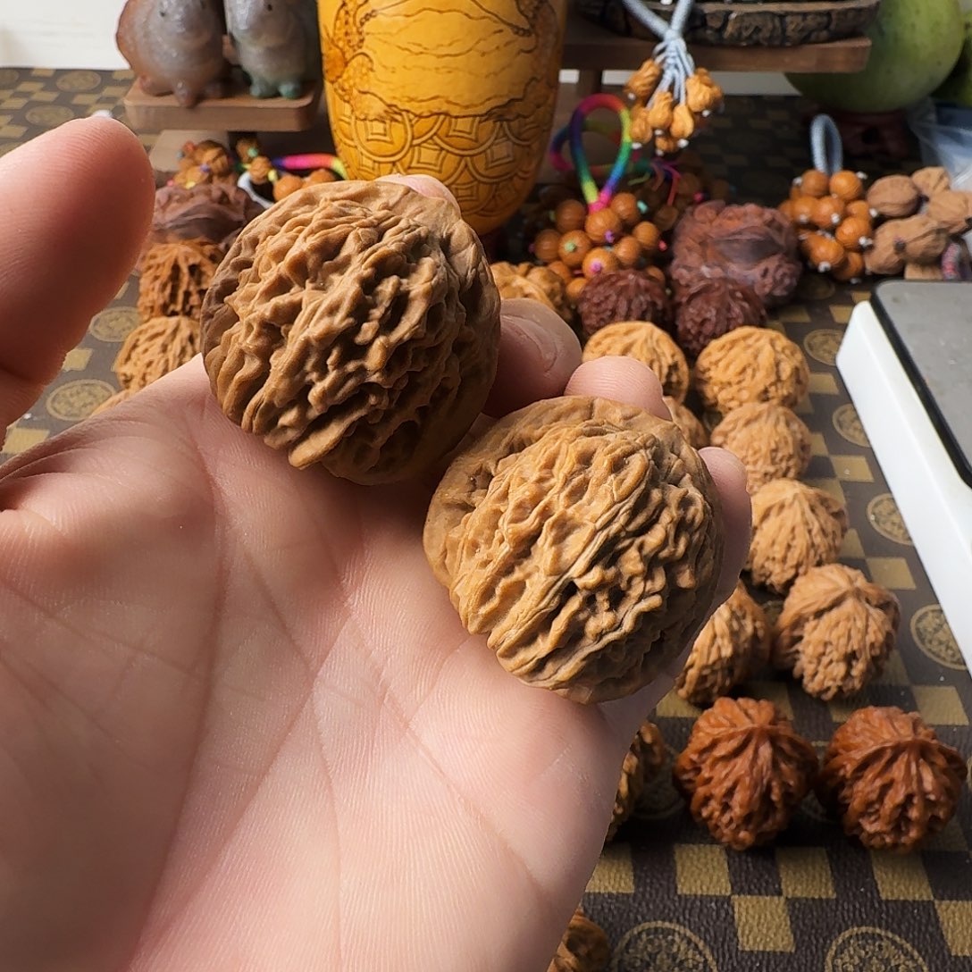 文玩核桃把件四座楼