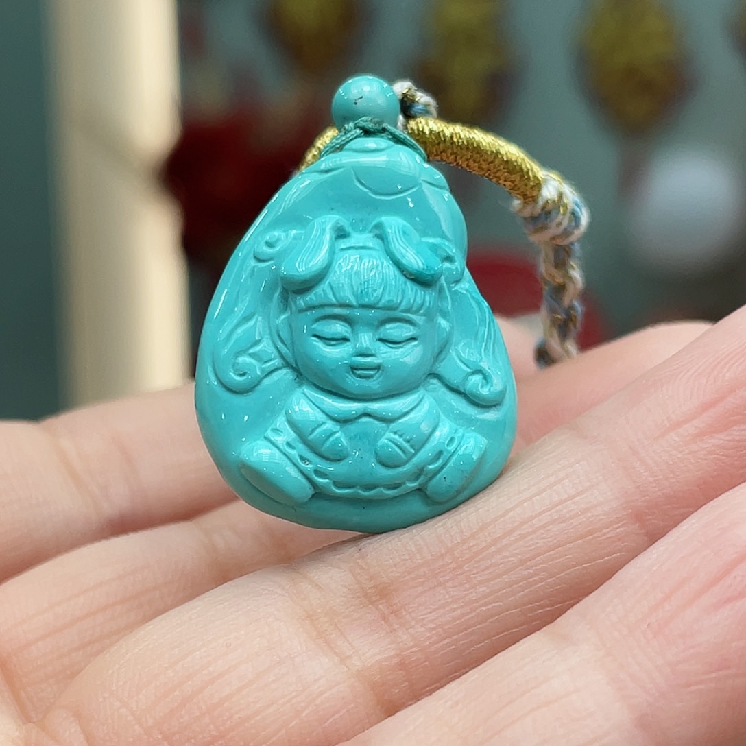 绿松石颈饰未镶嵌