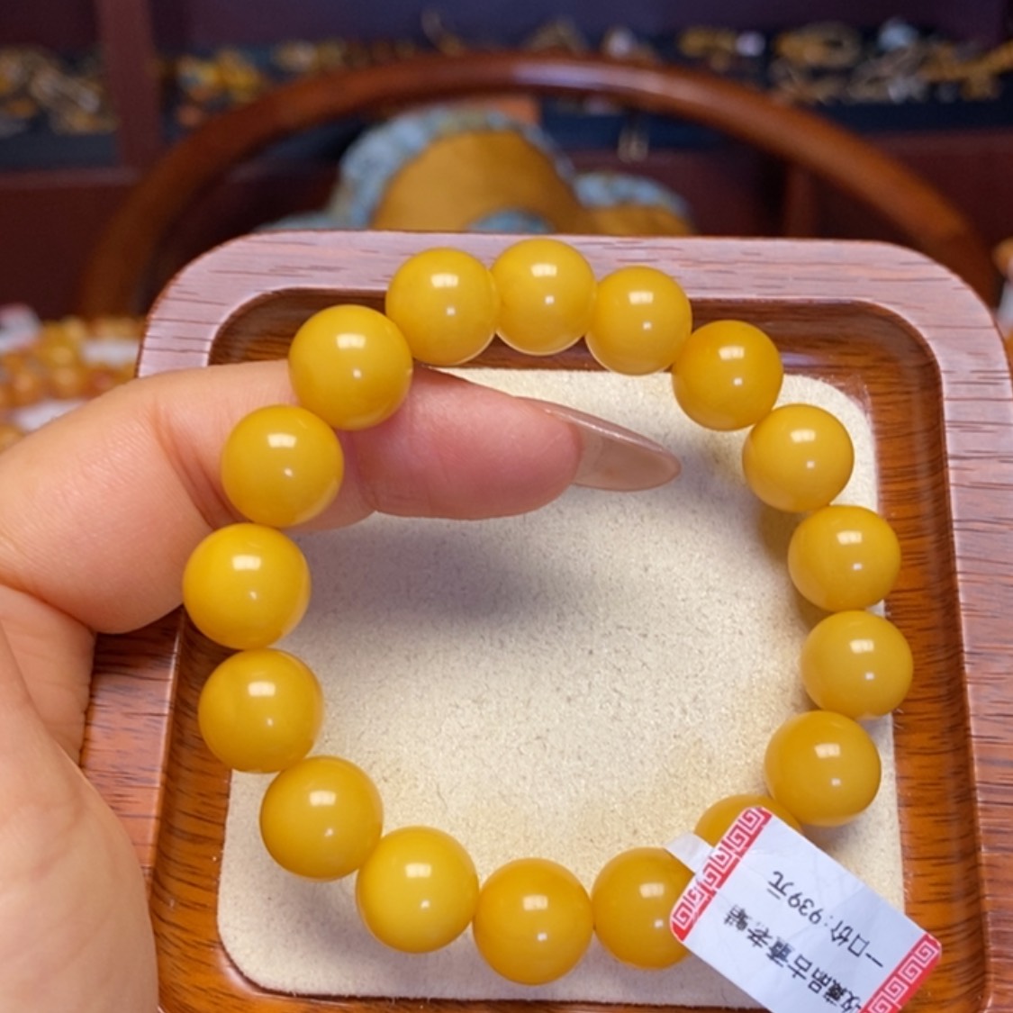 【闪购商品】蜜蜡手链未镶嵌手串