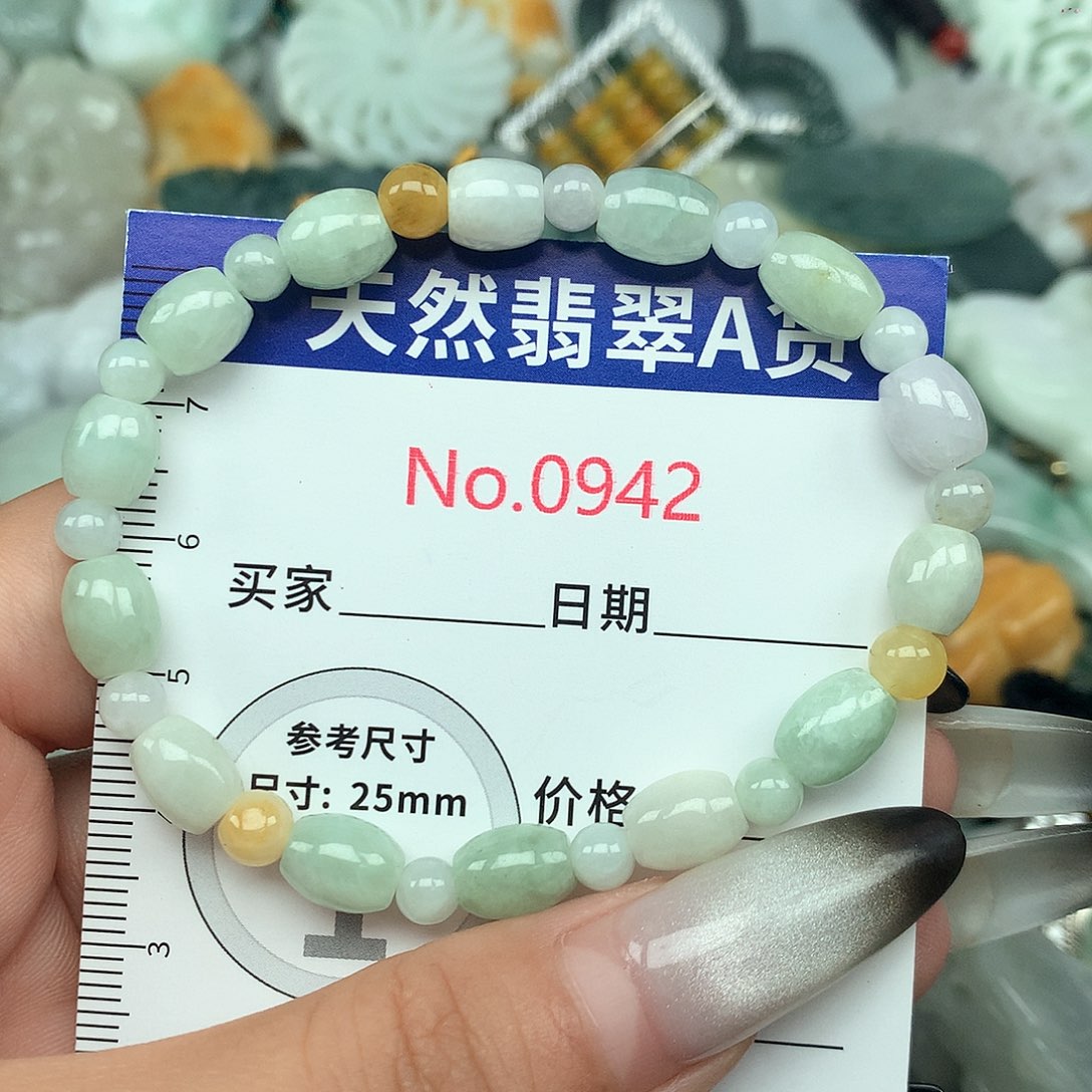 翡翠挂件未镶嵌0942….