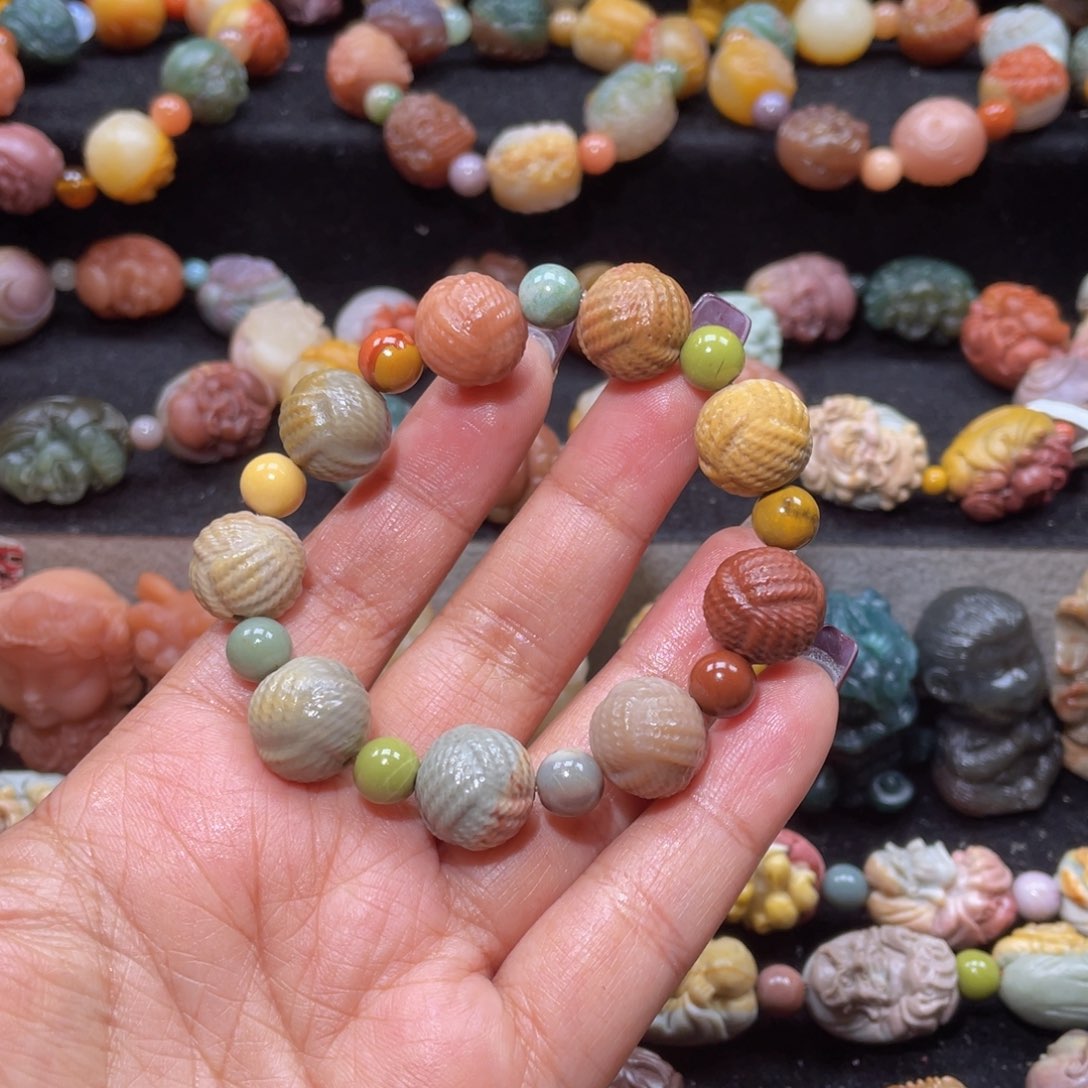 石英质玉手链未镶嵌