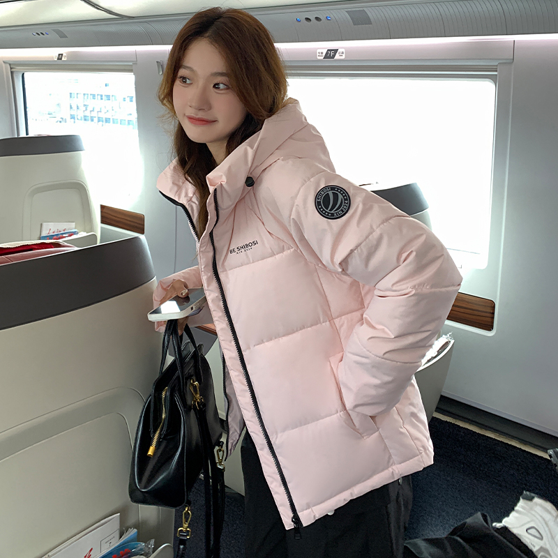 2025冬季新款棉服女短款小个子加厚棉衣时尚休闲保暖棉袄外套