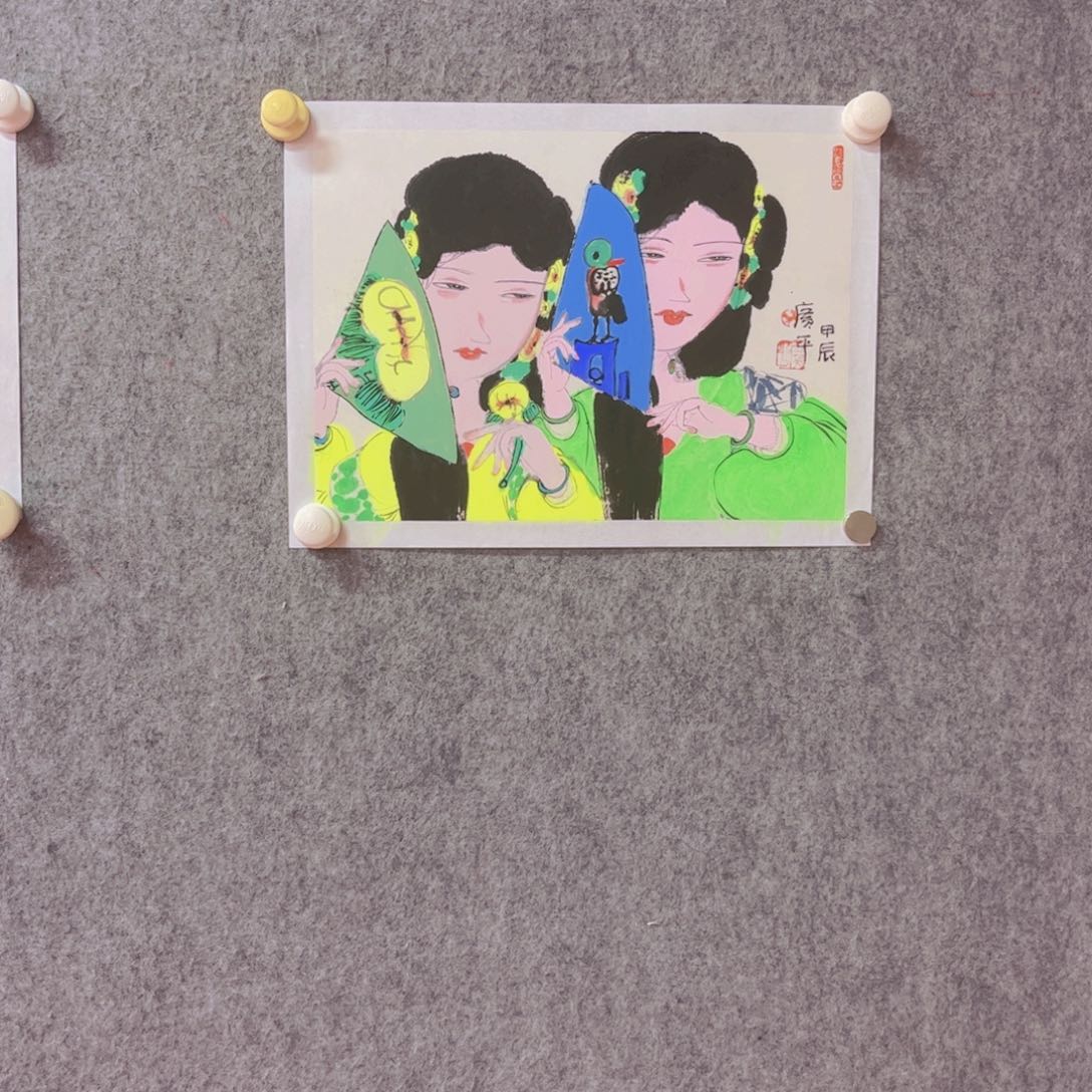 国画李广平老师作品