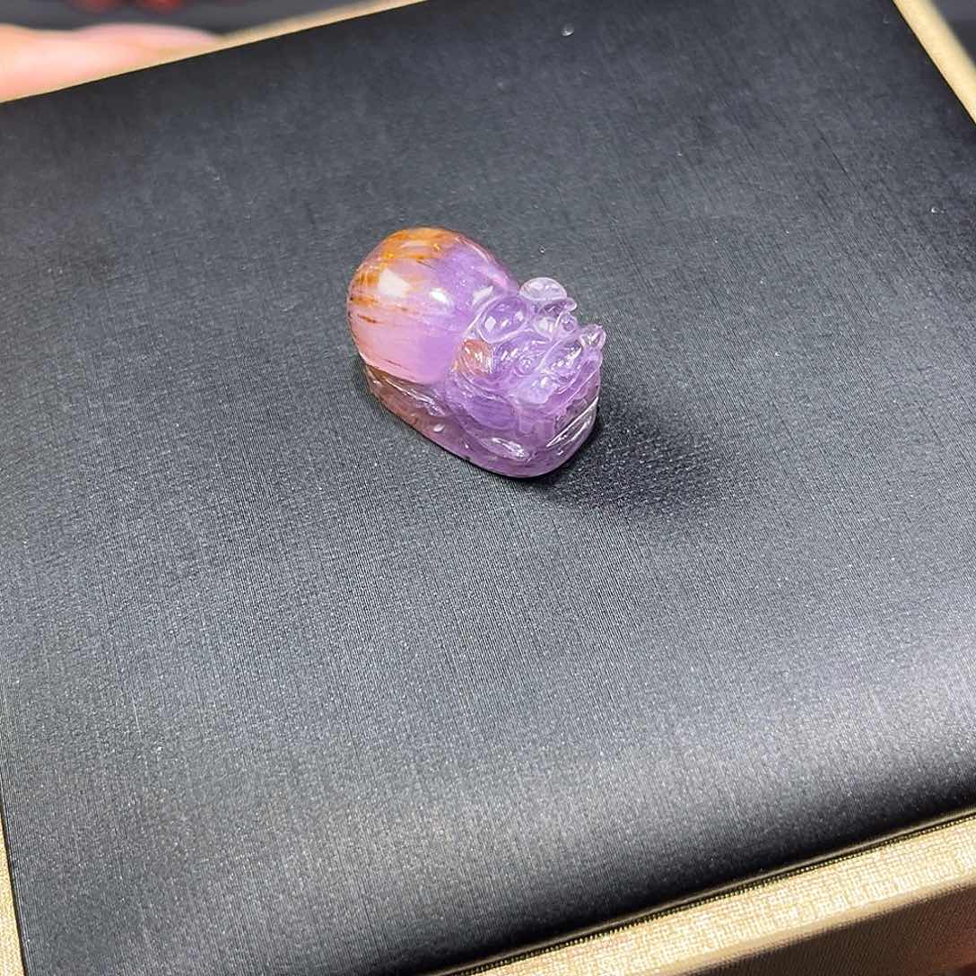 水晶极光貔貅未镶嵌?****