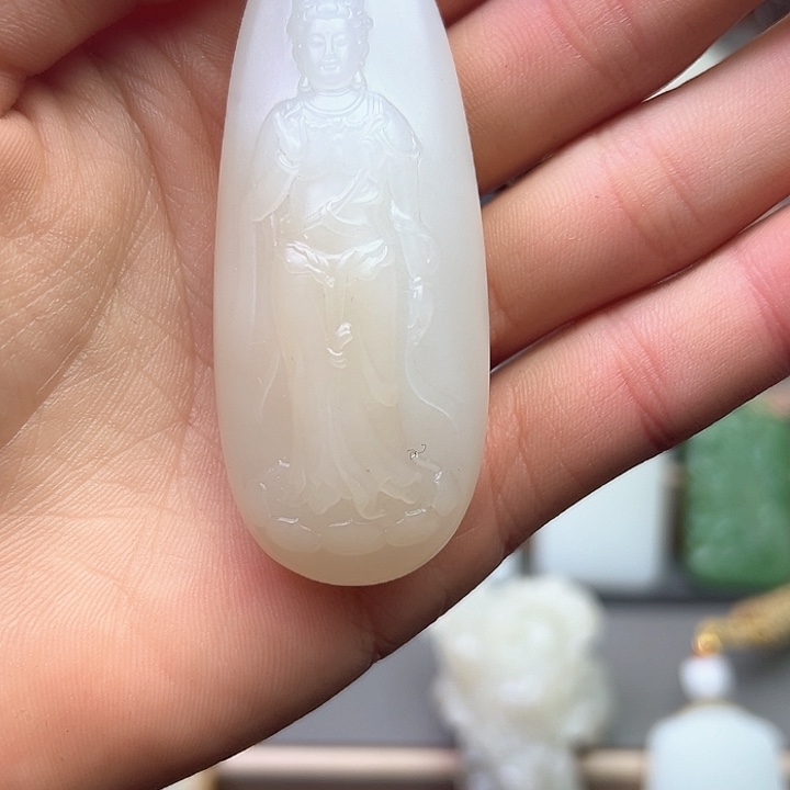 和田玉把件未镶嵌