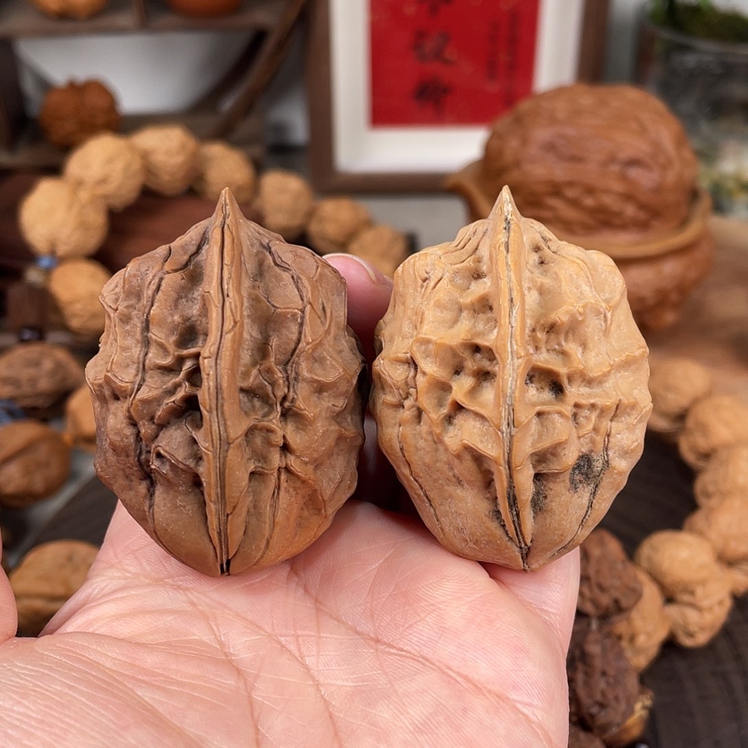 文玩核桃把件大白菜40尺