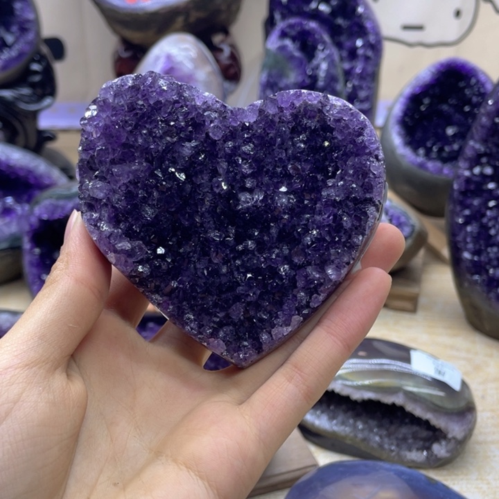 未镶嵌珠宝半成品紫晶