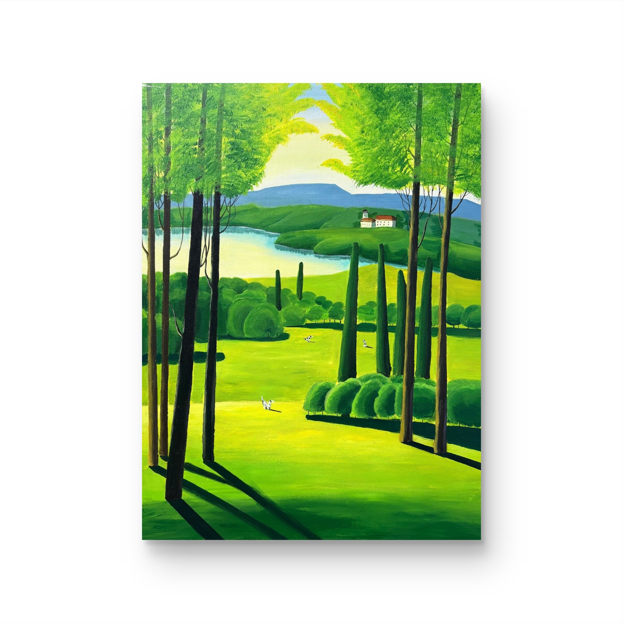 【 春野花园 】"60*80” No.965纯手绘挂画