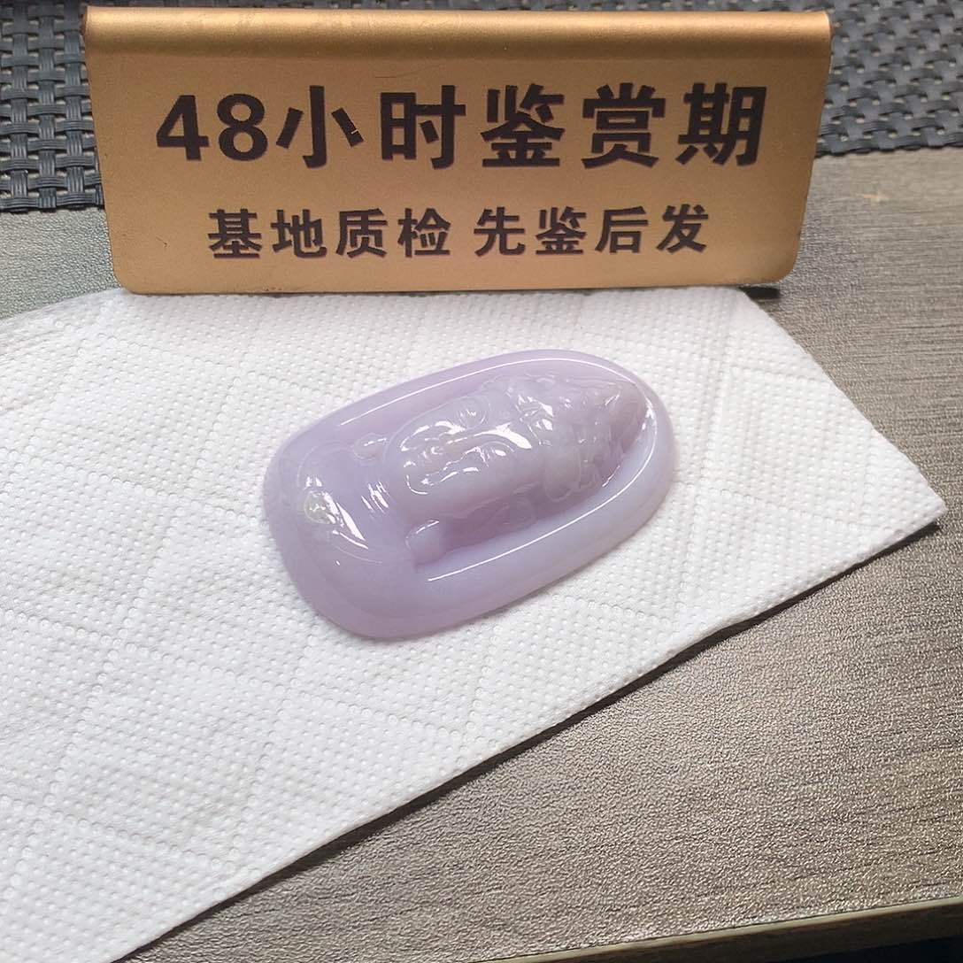 颈饰未镶嵌翡翠佛头