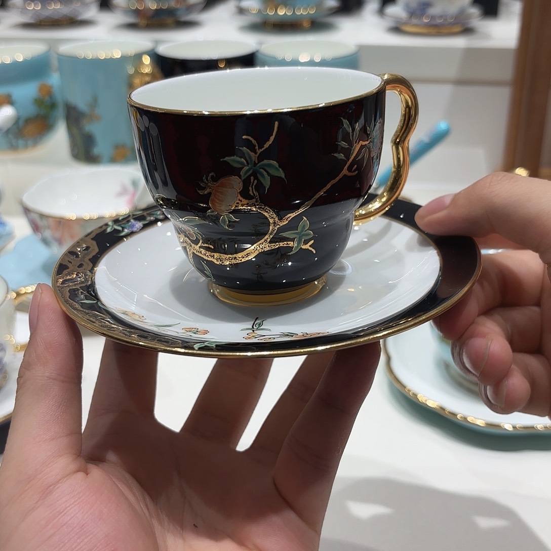 闻***品瓷福利咖啡杯一套直拍链接