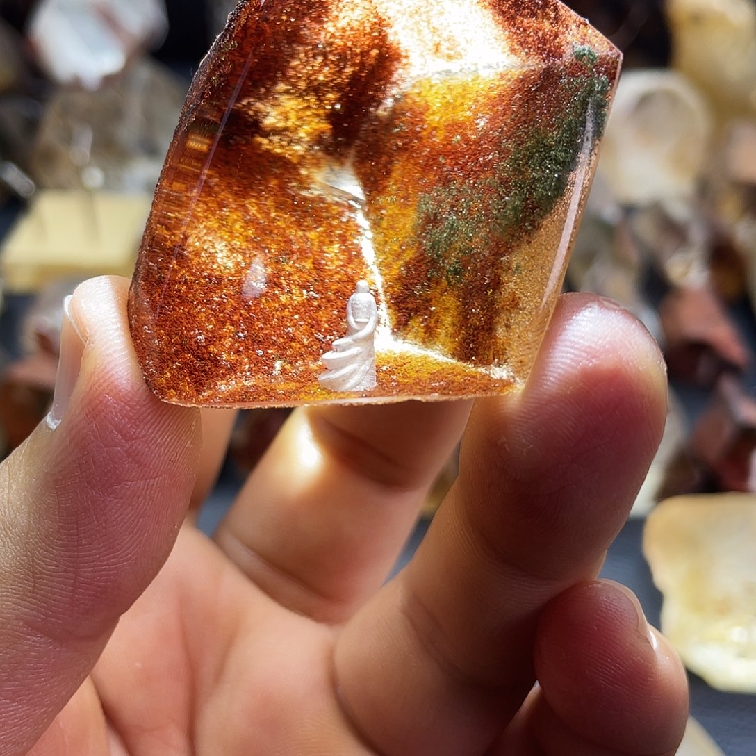 未镶嵌水晶珠宝半成品