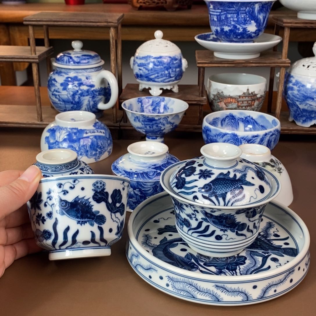 景德镇陶瓷手工手绘