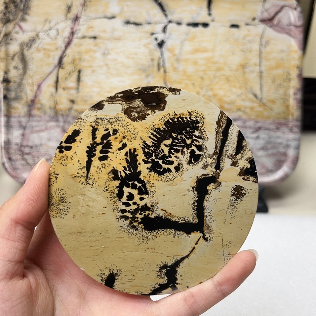 石材广西天然国画石