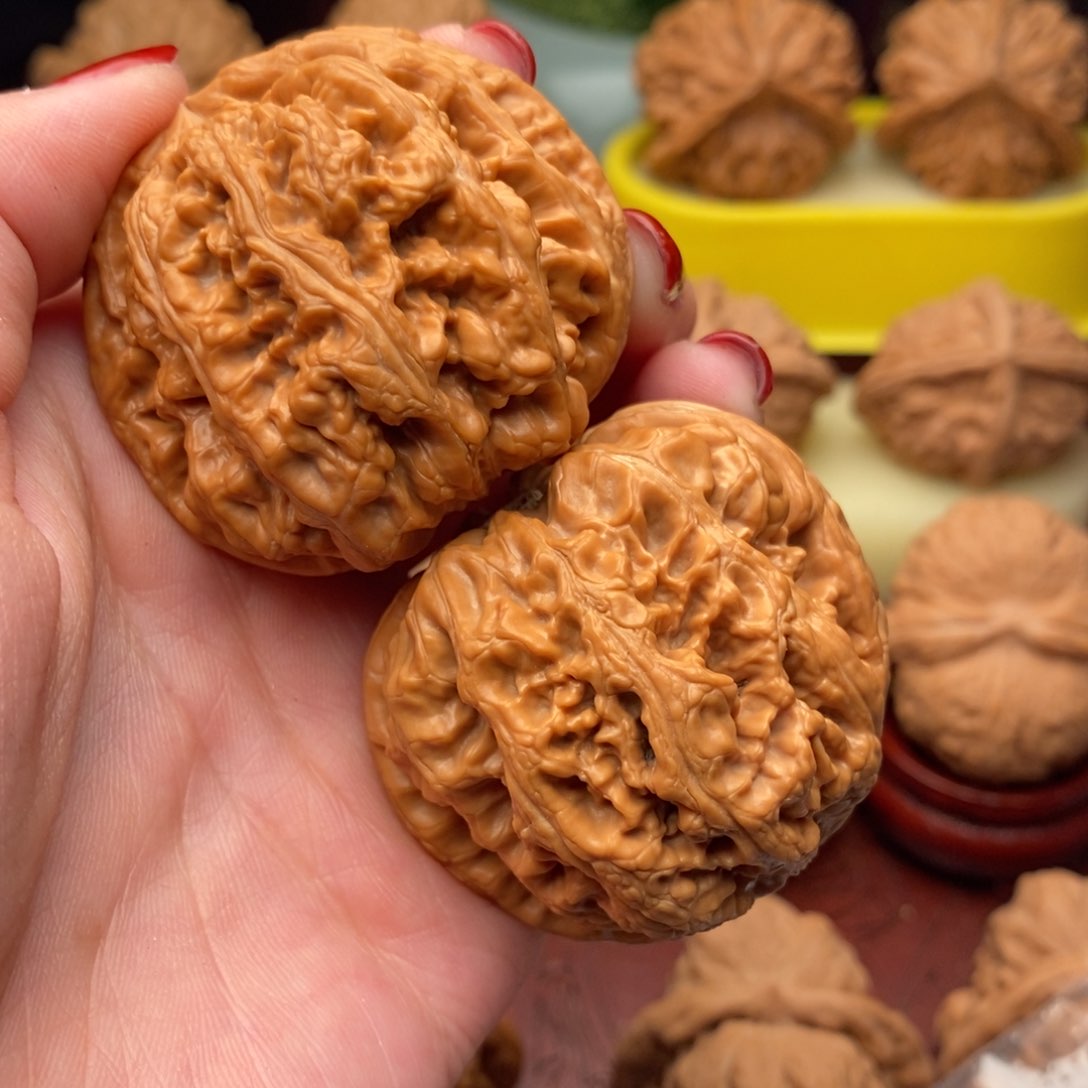 文玩核桃把件大粗筋46