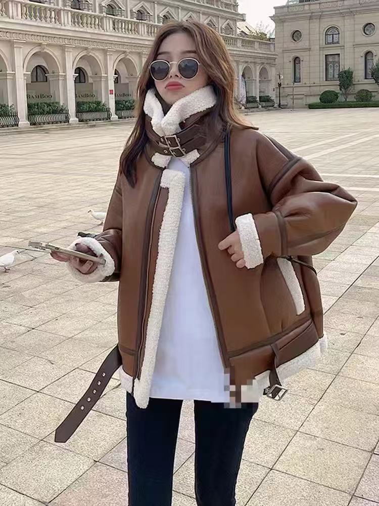 【李姑娘专属】8625机车风皮毛一体