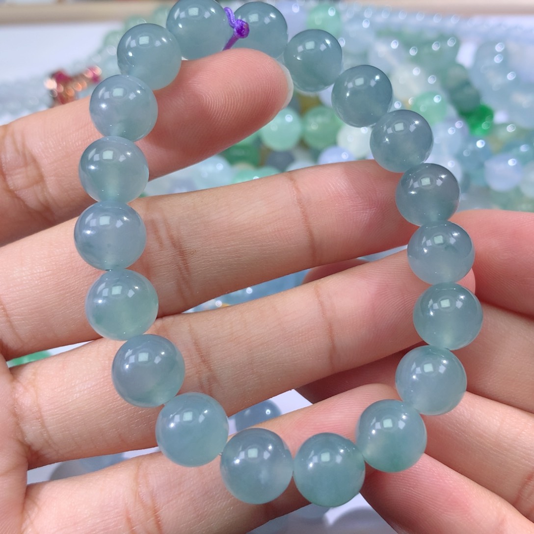 未镶嵌手链翡翠翡翠