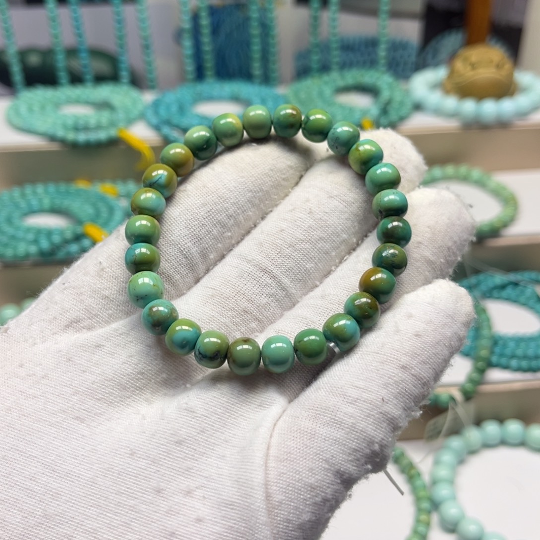 绿松石未镶嵌手链