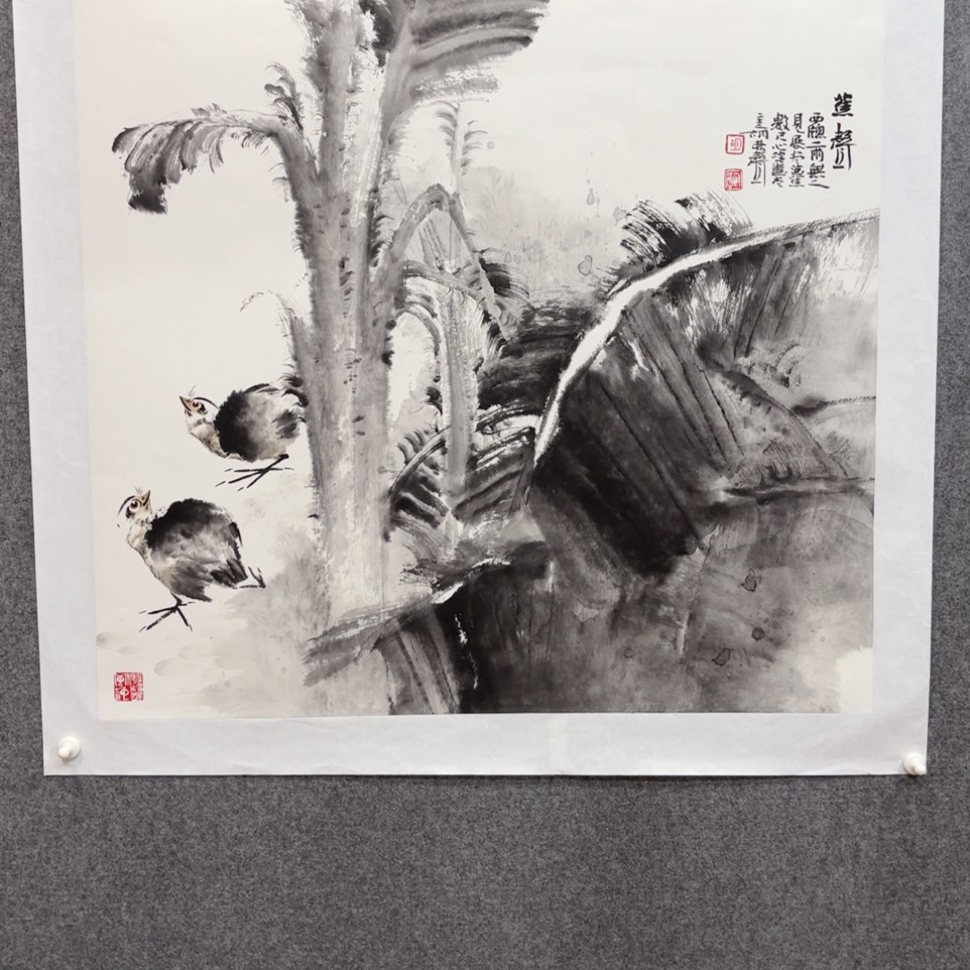 酒***吧国画胡老师花鸟作品
