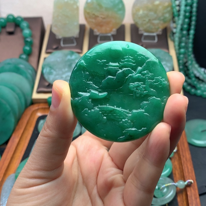 未镶嵌石英质玉珠宝半成品