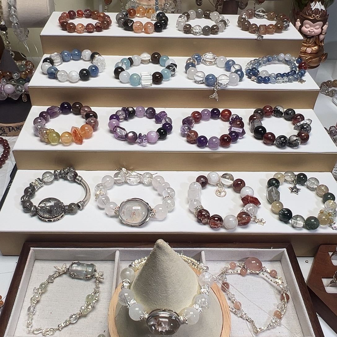 手链未镶嵌烟晶单珠