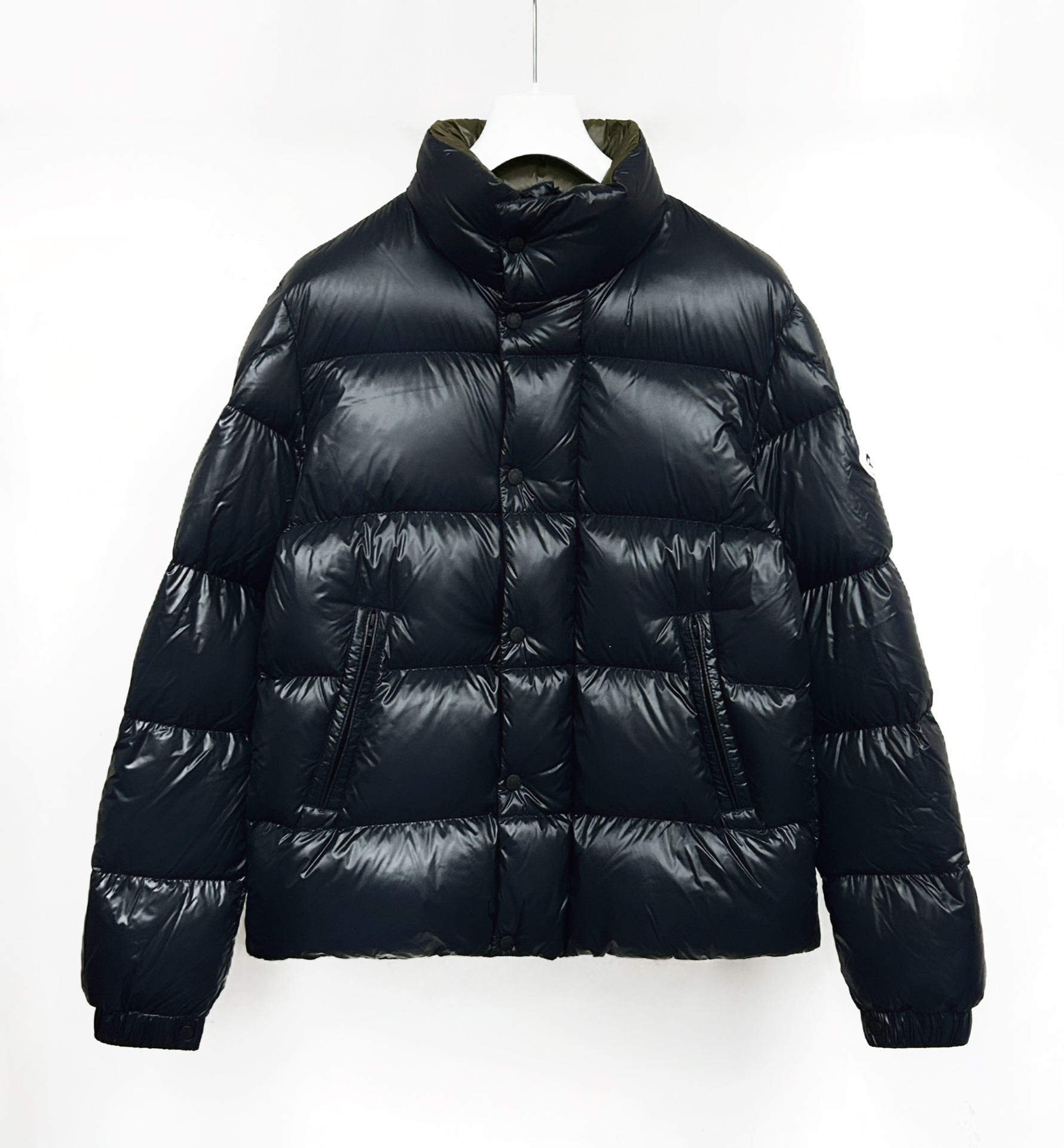 未使用 MONCLER MJ1 25秋冬 TRIPITI大标Logo蒙口羽绒服 1A00130 