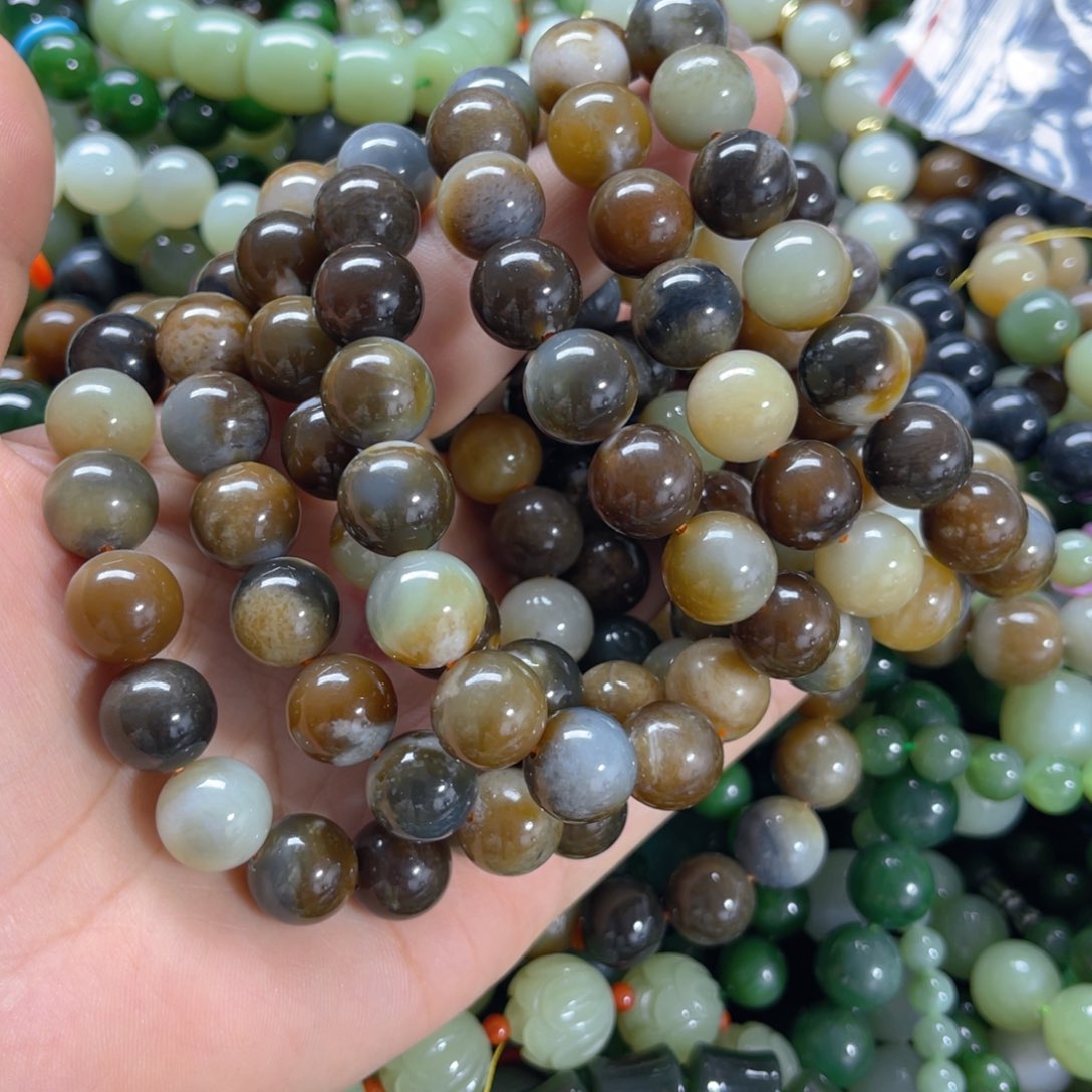 手链未镶嵌和田玉小***8多样性，拍一发一