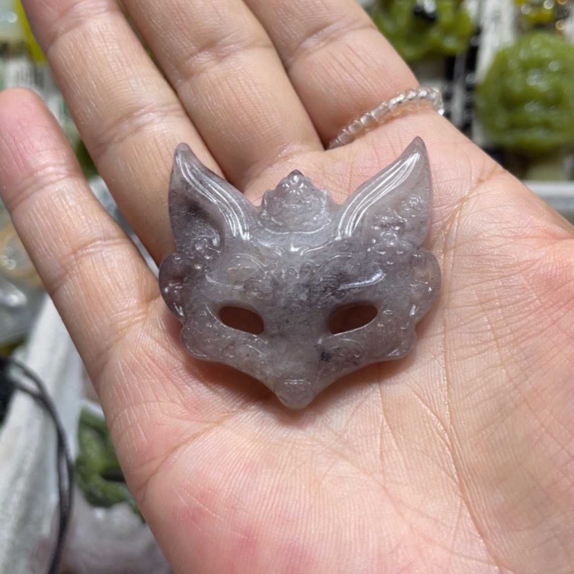 【闪购商品】岫玉颈饰未镶嵌蓝**海79吊坠