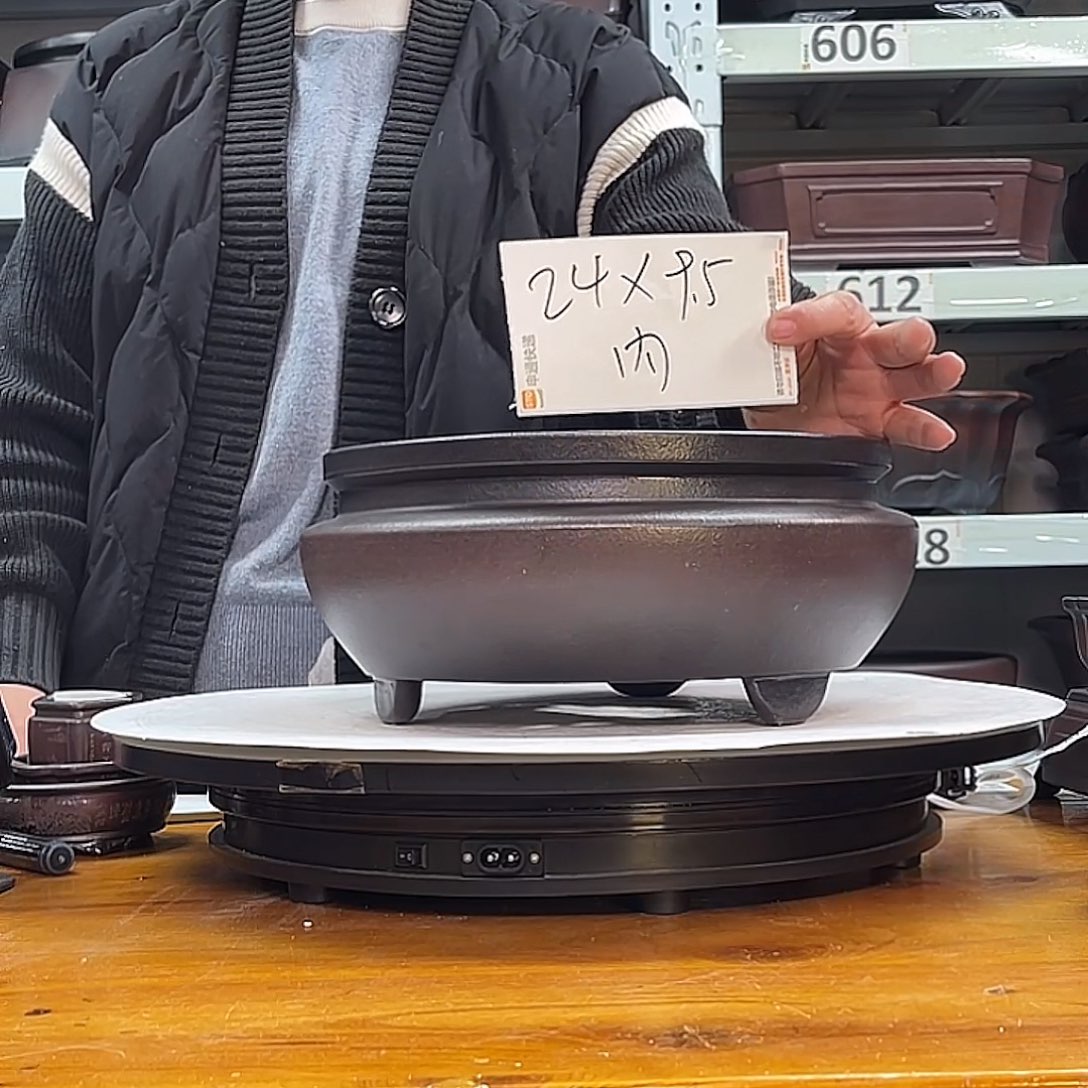 紫砂花盆宜兴紫砂44号