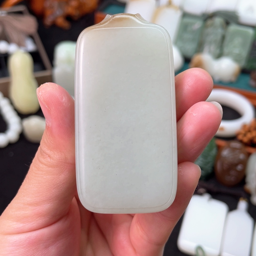 和田玉挂件未镶嵌