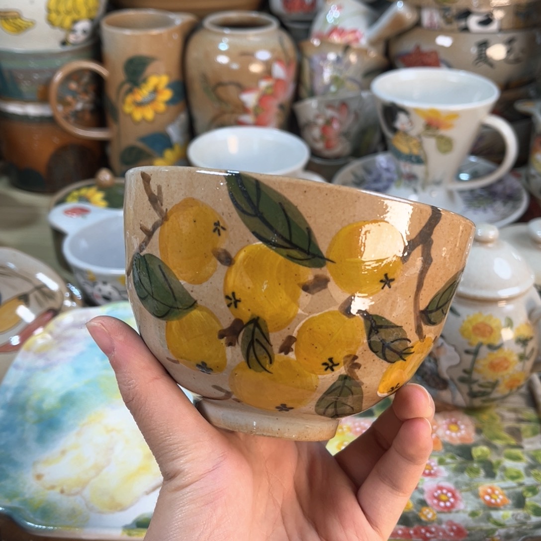 景德镇手工手绘杯