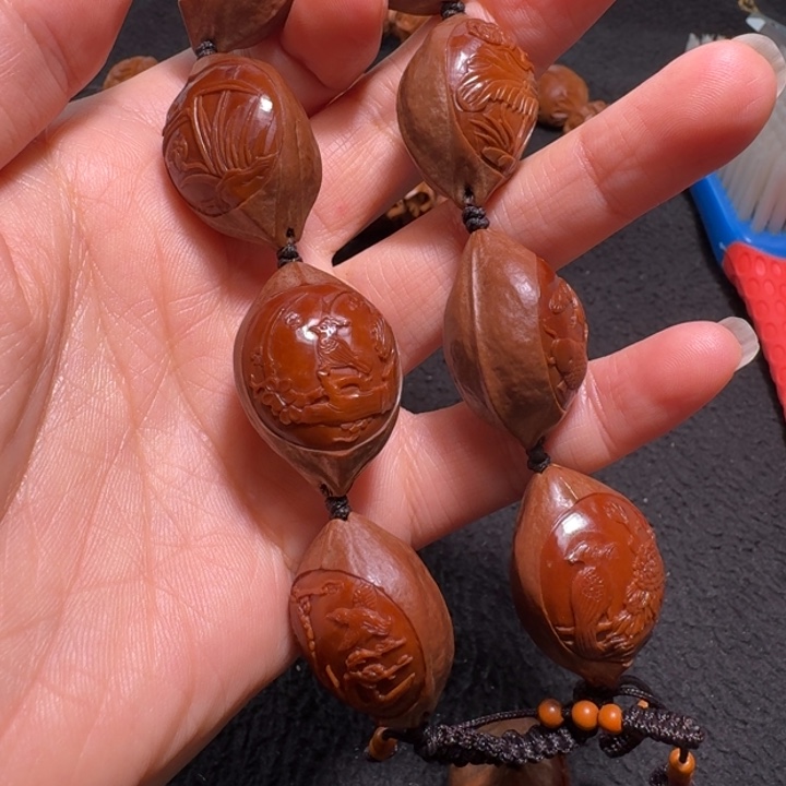 橄榄核手串/手链S****L橄榄核雕