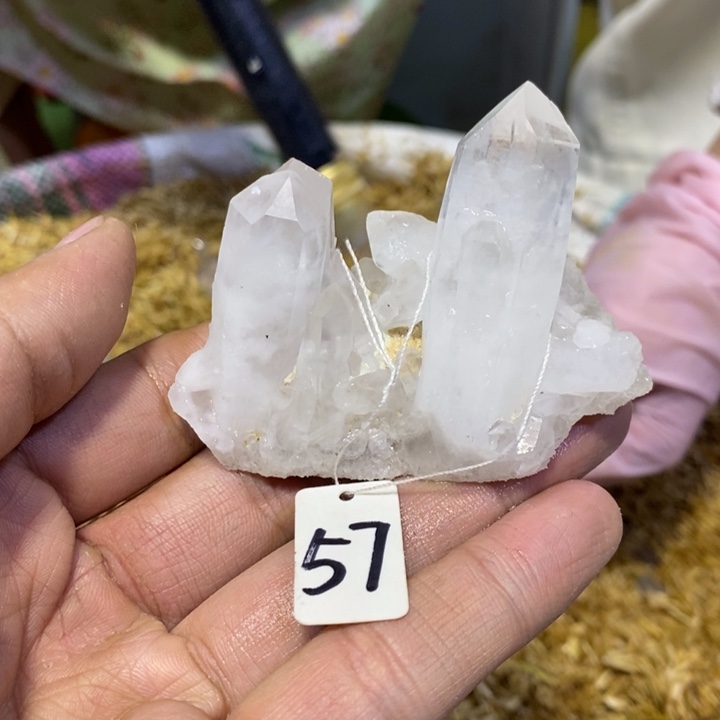 水晶水晶原石摆件未镶嵌