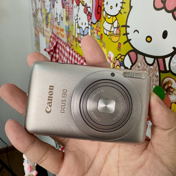 95新  佳能ixus130机皇1410万像素5倍变焦复古ccd相机