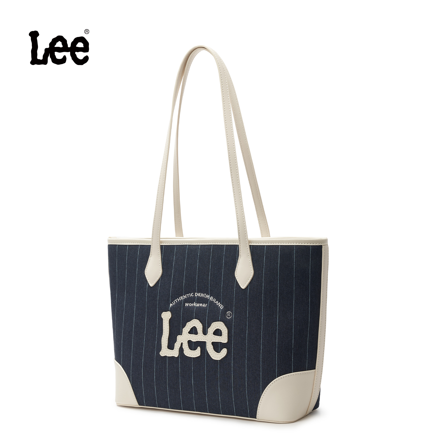 Lee25款【复古系列】25款条纹托特包印花简约风耐磨编织单肩包女士