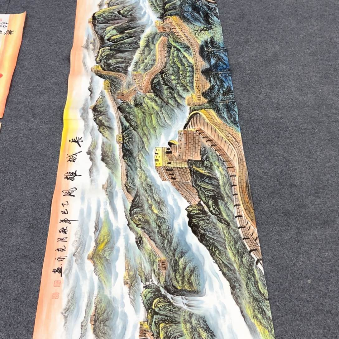 国画国画作品老师手绘