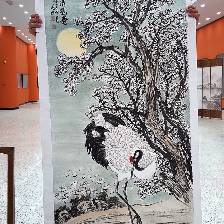 国画窦凤展老师去伪存真原作