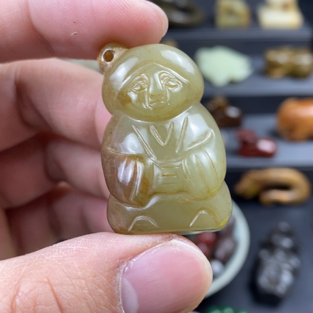 和田玉挂件未镶嵌