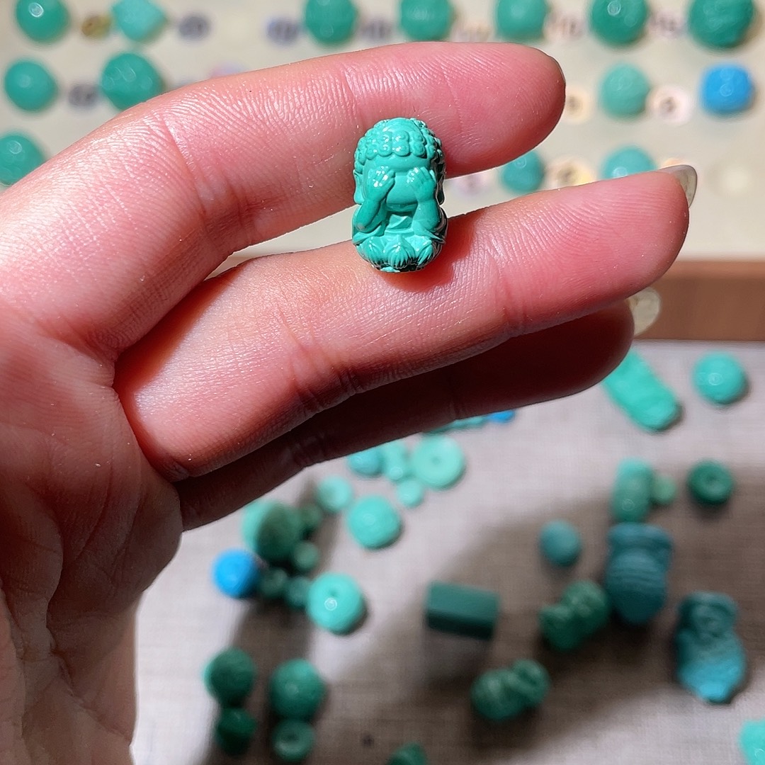 手工雕刻配饰配珠9+