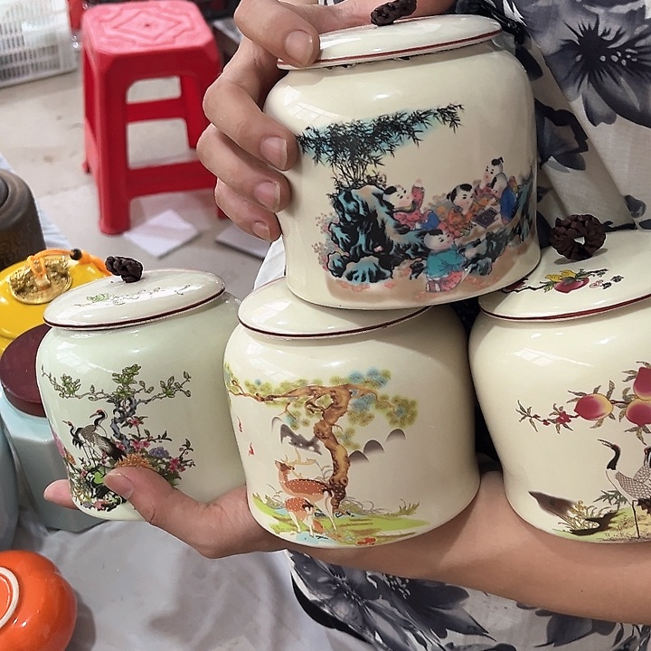 茶叶罐储物罐密封罐！