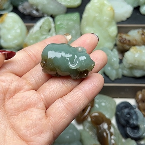 和田玉颈饰未镶嵌?****j