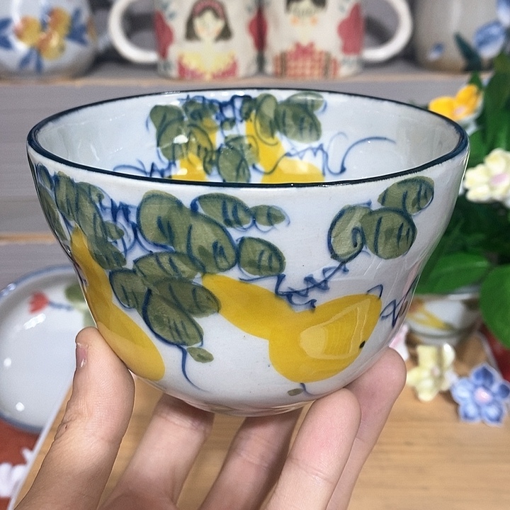 禾泥陶器手工手绘