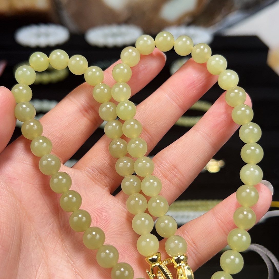 和田玉手链未镶嵌