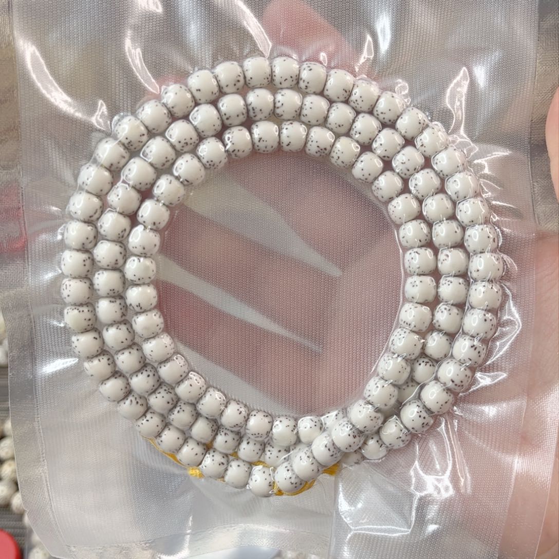 星月菩提吊坠原生态素串