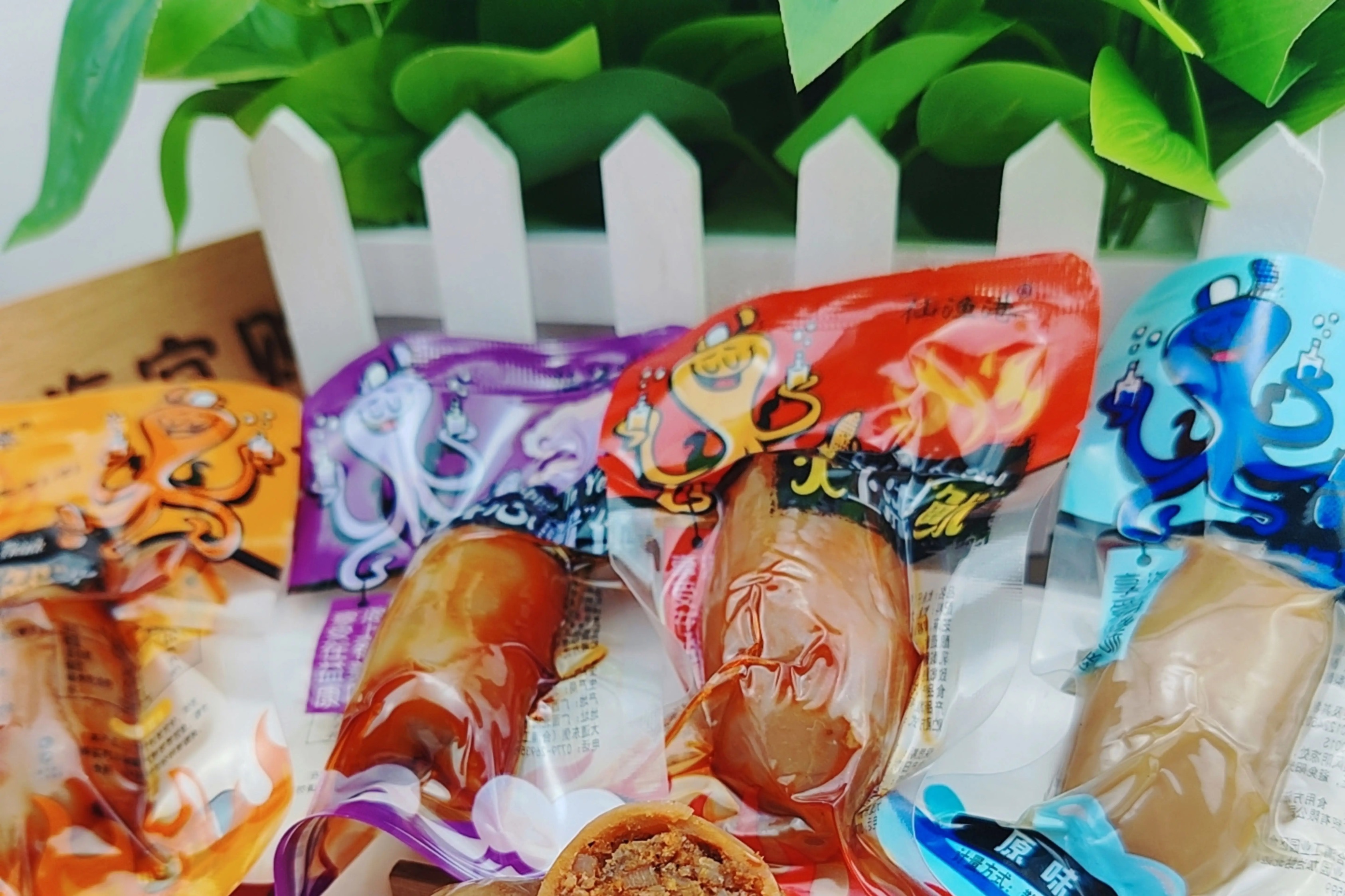 北海特产美食鱿鱼仔带籽即食休闲零食视频商用吃播海鲜熟食墨鱼仔