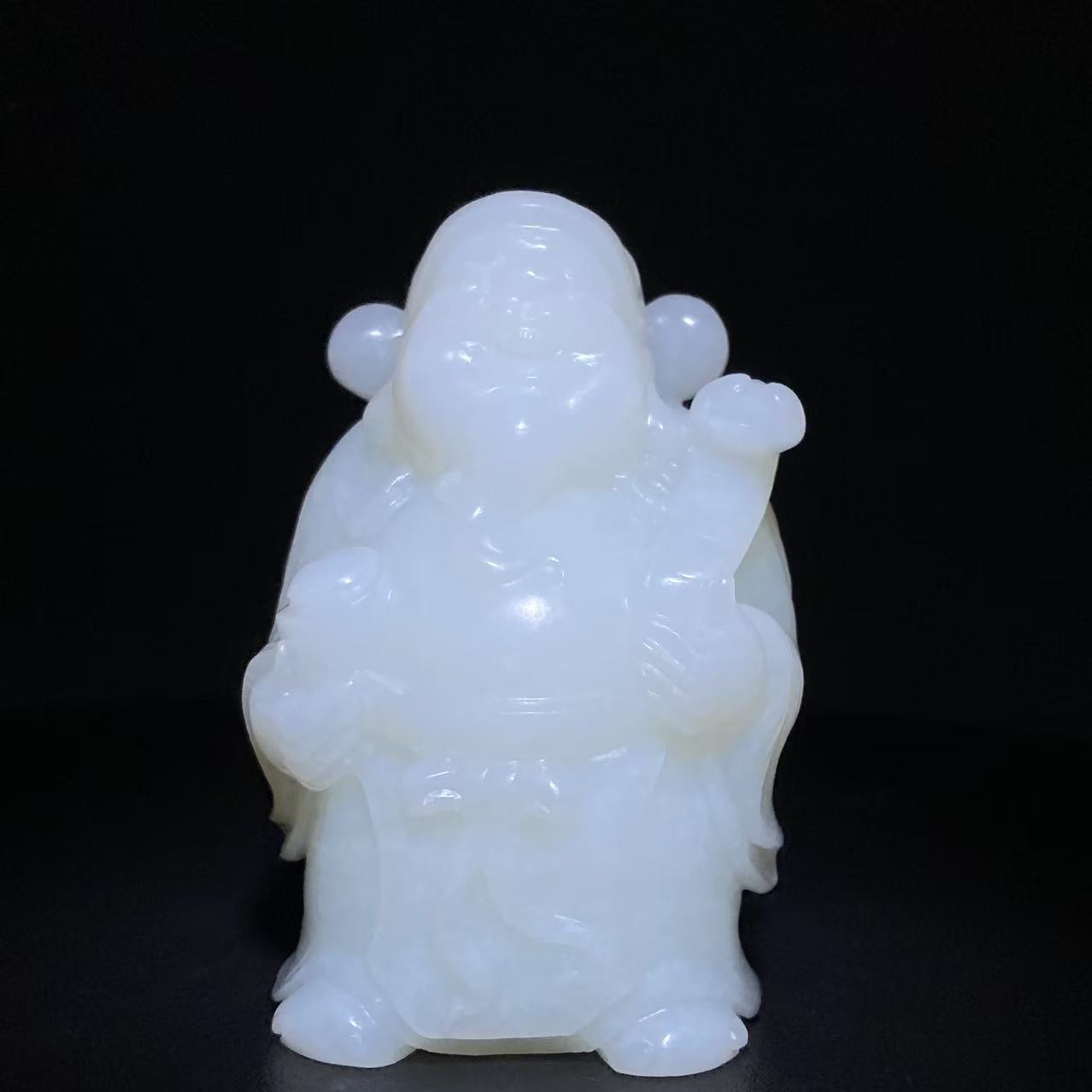 【当代】-和田玉财神2509110009