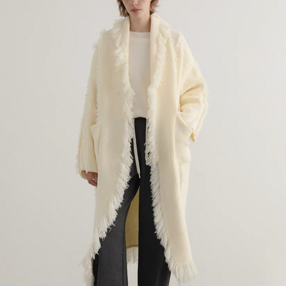 【猫本家】三色开衫毛衣