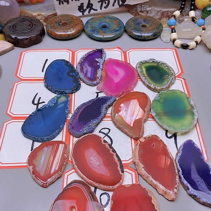 【闪购商品】未镶嵌玛瑙/玉髓珠宝半成品郭*华