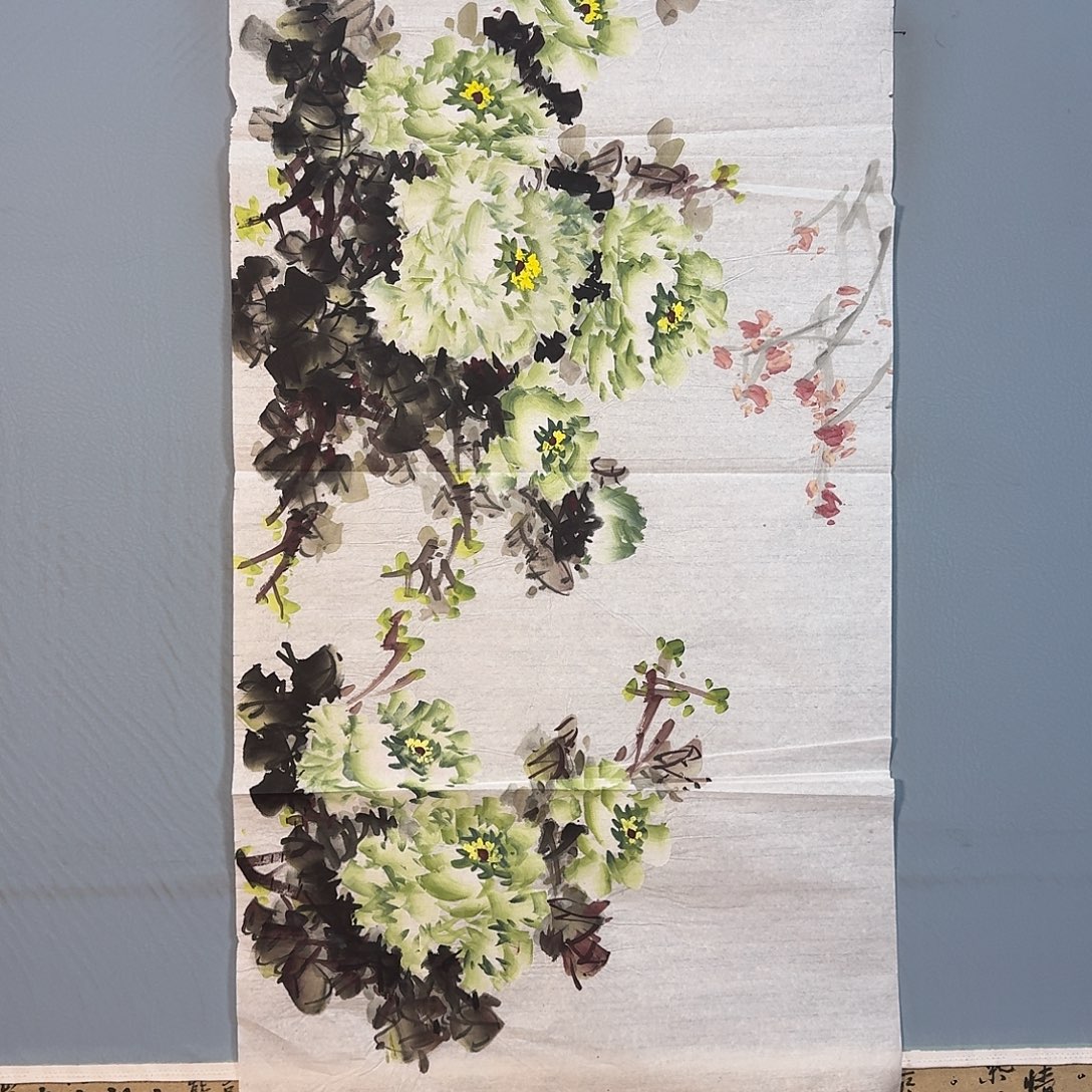 国画1272 牡丹一如您的脸颊