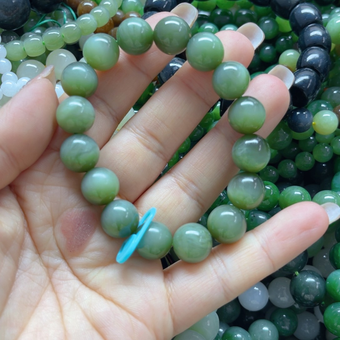 和田玉手链未镶嵌